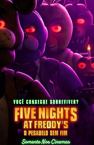 Kit Cinema 3 Personalizado - Five Night At Freddy´s